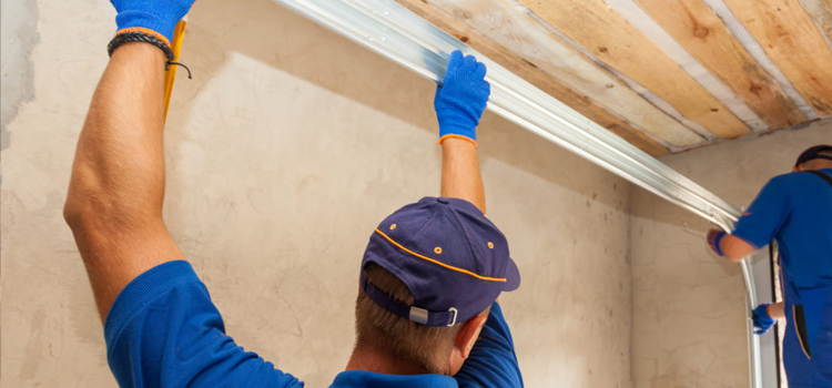 commercial overhead garage door repair in Highland