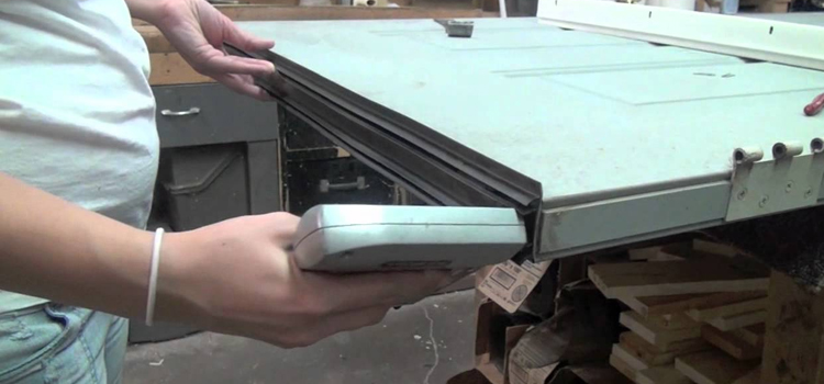 damaged steel door repair Highland