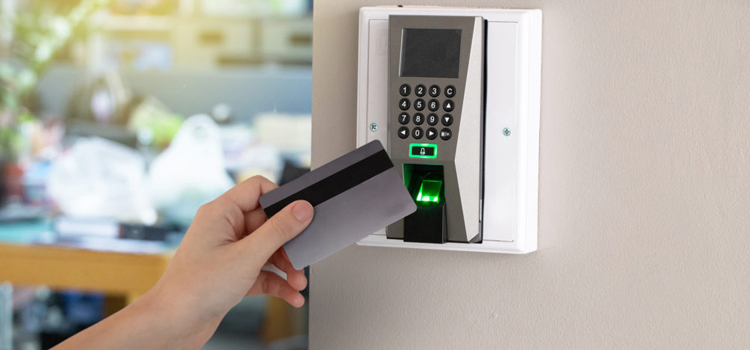 key card entry system Highland